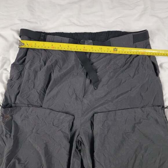 ExOfficio Womens Large Black Nylon Convertible Pants Outdoor Hiking Travel - Picture 10 of 13